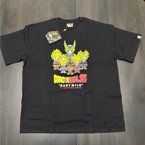 A Bathing Ape x Dragon Ball Z Baby Milo Tee – Black